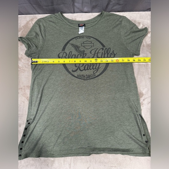 Harley-Davidson Green Short Sleeve Tee - Picture 6 of 6